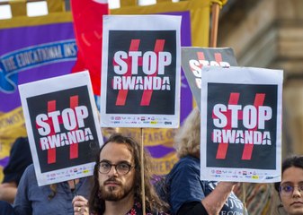 #StopRwanda deportations protest, Edinburgh