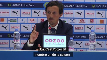 Marseille - Longoria : "Il faut être à la hauteur de la Ligue des champions"