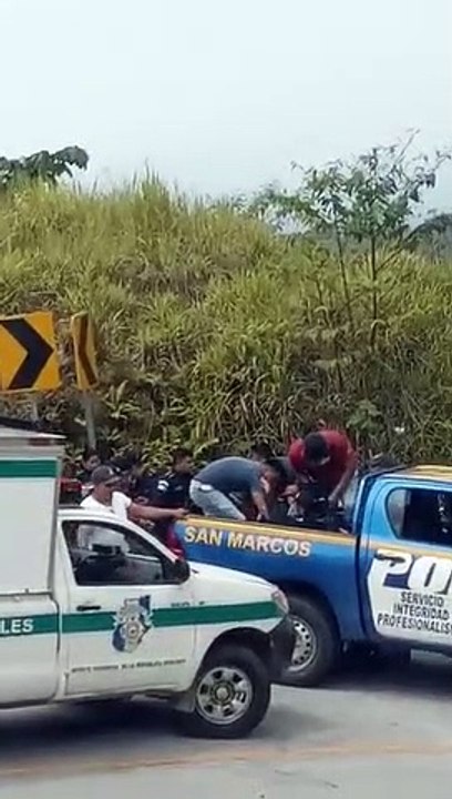 PNC accidente en SM