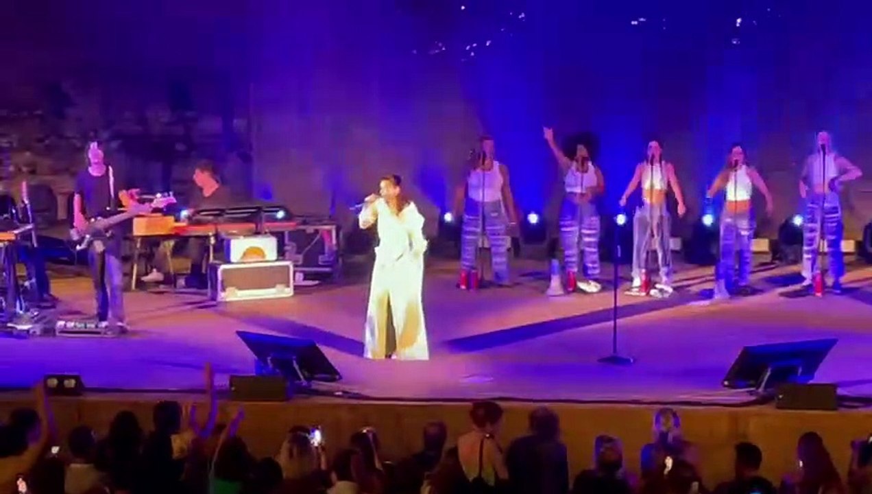 Elisa in concerto a Taormina