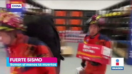 Sismo de magnitud 6.6 sacude a China
