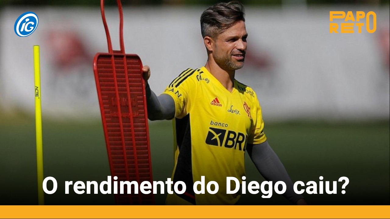 O rendimento do Diego caiu?