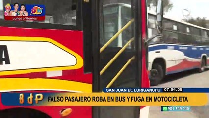 Fingían ser pasajeros para robar: Policía captura a delincuentes que asaltaban en buses