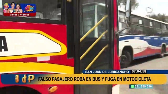 Fingían ser pasajeros para robar: Policía captura a delincuentes que asaltaban en buses