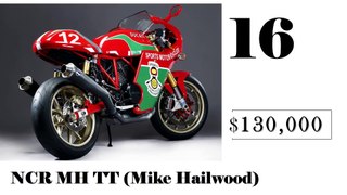 THESE ARE SOME REALLY EXPENSIVE MOTORCYCLES