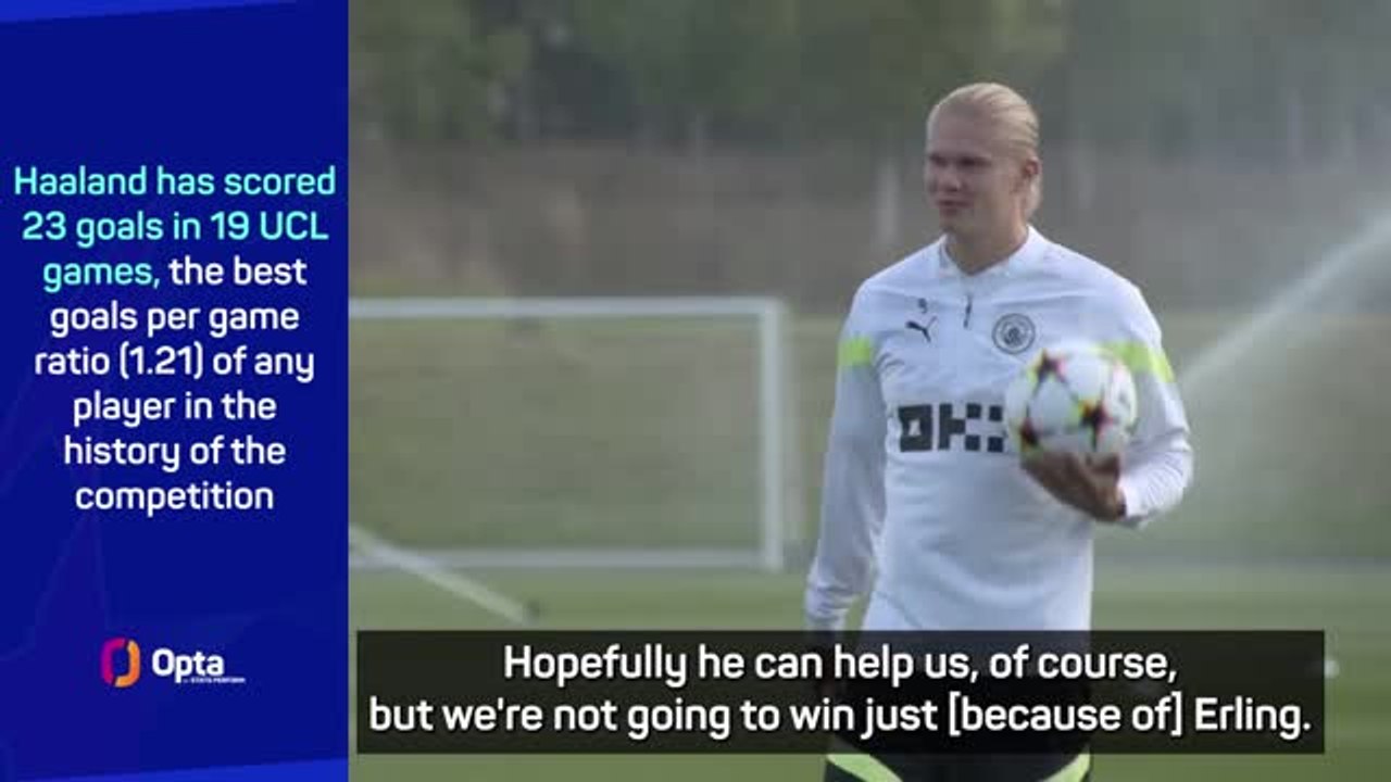 Guardiola's Man City can't just 'rely on Haaland's shoulders'
