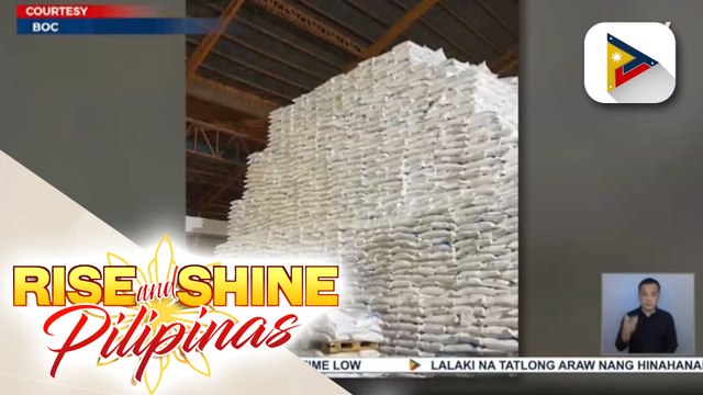 P1.8-B halaga ng nakaimbak na asukal at imported goods, nasabat sa isang warehouse sa Batangas
