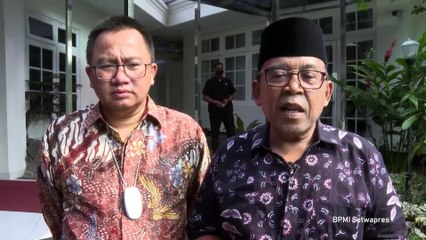 Wakil Presiden Menerima Ketua Umum Masyarakat Ekonomi Syariah (MES) DI Yogyakarta
