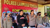 Polda Lampung Berhasil Ringkus Pelaku Penembakan Polisi di Lampung Tengah dalam 3 Jam
