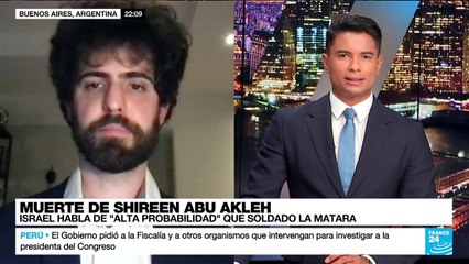 Ignacio Rullansky: "Lo más probable es que la muerte de Shireen Abu Akleh quede impune"