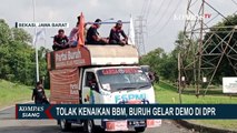 2.000 Buruh dari Kabupaten Bekasi Berangkat ke Gedung DPR RI untuk Demo Tolak Kenaikan Harga BBM