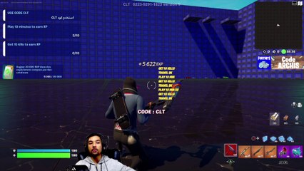 NOUVEAU MEILLEUR GLITCH XP sur FORTNITE (600 000XP RAPIDE MAP CODE)