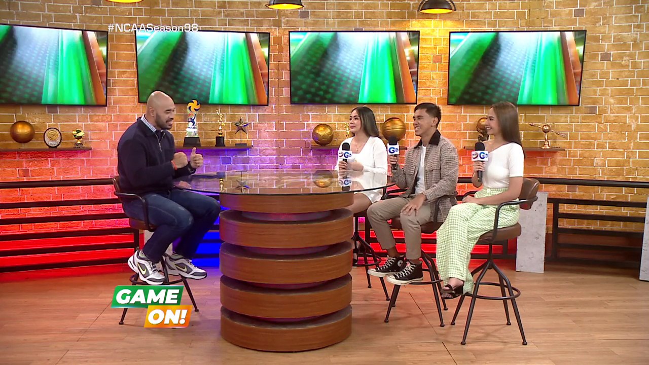 NCAA Season 98 | New courtside reporters for NCAA Season 98 | Game On (Sept. 5)
