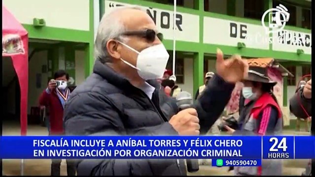 Caso Pedro Castillo: Fiscalía incluyó a premier Torres y ministro Chero en investigación por organización criminal