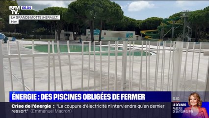À cause de la flambée du prix de l'énergie, 30 piscines ferment brutalement