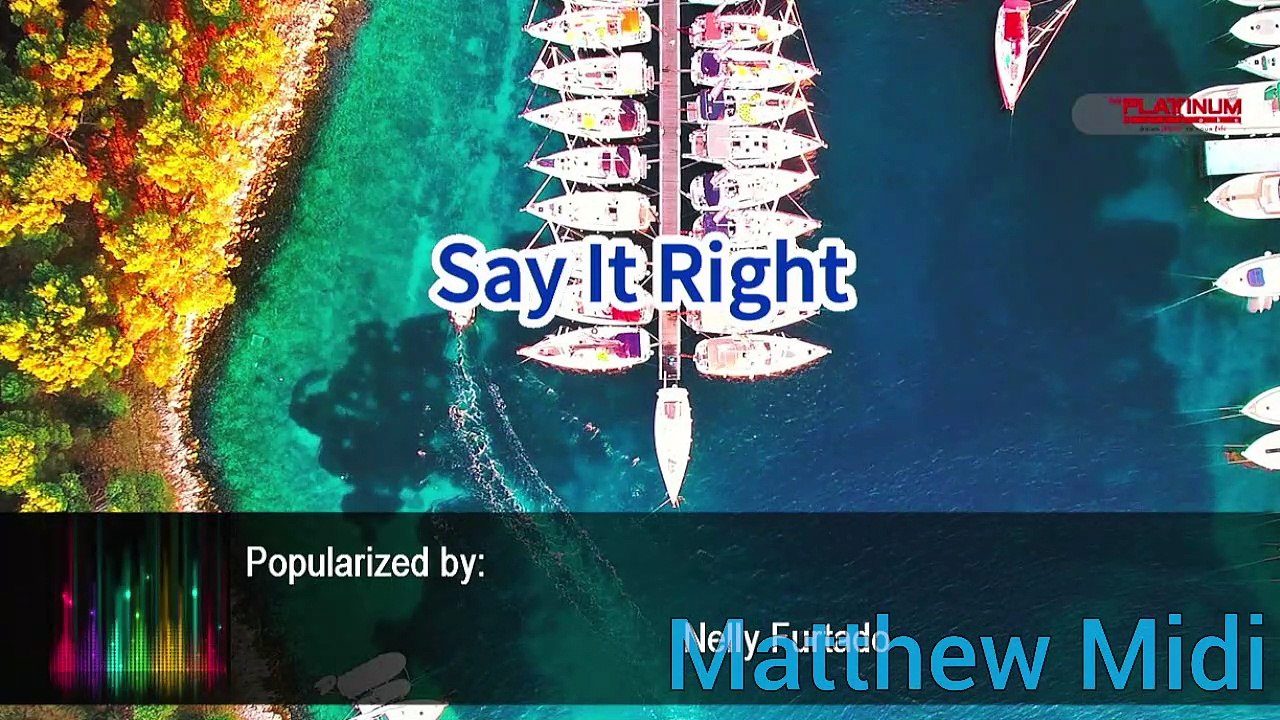 Nelly Furtado - Say it right (Karaoke/Instrumental)