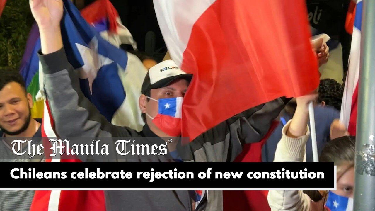Chileans celebrate rejection of new constitution