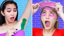 17 Divertidas Bromas De Belleza! ¡Guerra De Bromas! Divertidos Trucos De Maquillaje Por T-STUDIO ES