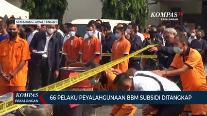 Download Video: 66 Pelaku Peyalahgunaan BBM Subsidi Ditangkap