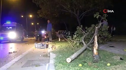 Lüks otomobil kamyonetle çarpıştı: 1 ölü, 3 ağır yaralı