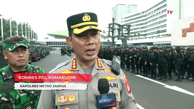 Polisi Kerahkan 8.400 Personel Jaga Demo BBM di DPR dan Sekitarnya