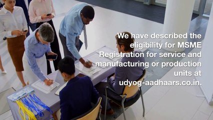 MSME Certificate Online Registration