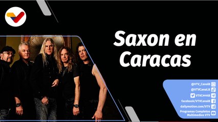 Kultura Rock | Segunda parte de Saxon en concierto desde Caracas