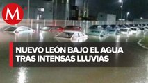 Se desborda el arroyo Topo Chico, en San Nicolás tras las fuertes lluvias