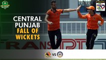 Central Punjab Fall Of Wickets | Central Punjab vs Sindh | Match 13 | National T20 2022 | PCB | MS2T