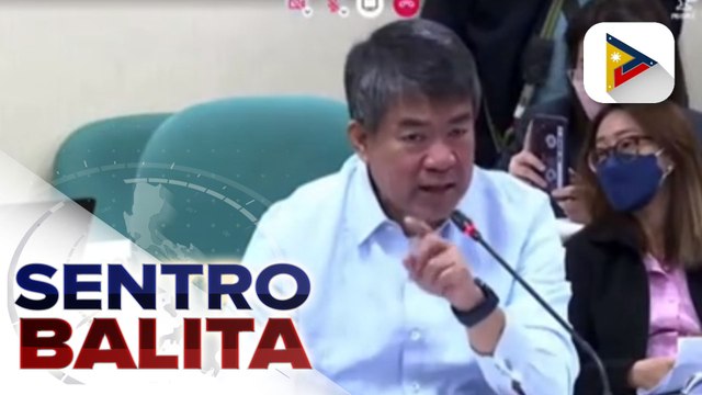 Executive Sec. Rodriguez, humarap sa pagpapatuloy ng pagdinig ng Senado sa isyu ng Sugar order no. 4