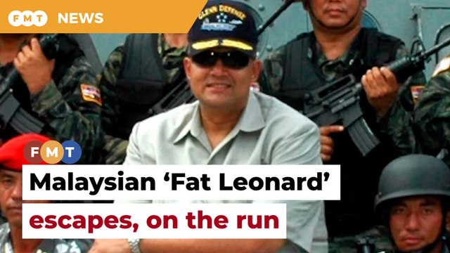 Malaysian ‘Fat Leonard’ on the run after escape from US house arrest