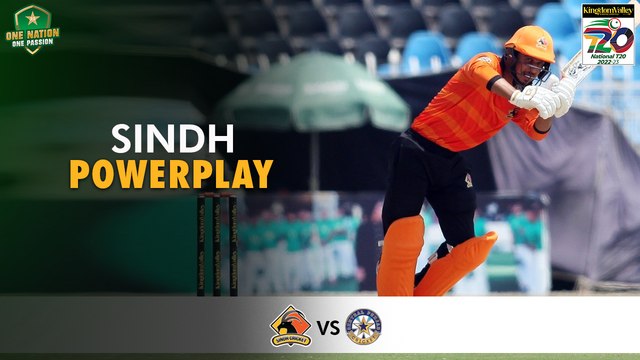 2nd Innings Powerplay | Central Punjab vs Sindh | Match 13 | National T20 2022 | PCB | MS2T