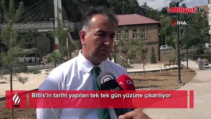 Bitlis’in tarihi yapıları tek tek gün yüzüne çıkarılıyor