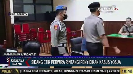 下载视频: Kombes Agus Nurpartia Jalani Sidang Etik Kasus Pembunuhan Brigadir Yosua Hari Ini 6 September