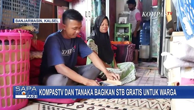 Dukung Peralihan Tv Analog ke Digital, Kompastv dan Tanaka Bagi-Bagi Set Top Box Gratis untuk Warga