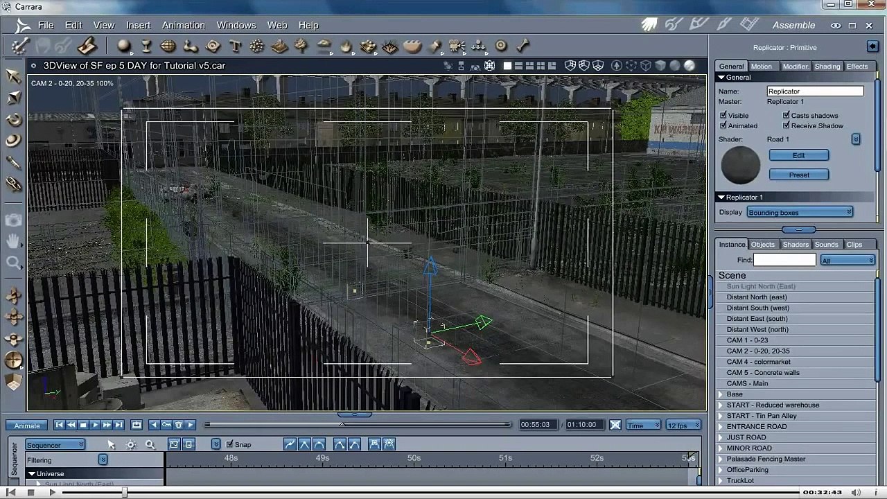 How to Build a Big Set. 3d Animation. (Part 4 - Replication tips)