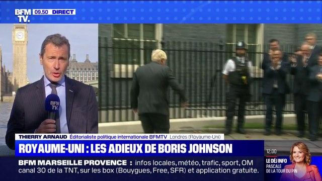 Royaume-Uni: Boris Johnson s'envole pour Balmoral, en Écosse, où il va officiellement présenter sa démission à la reine