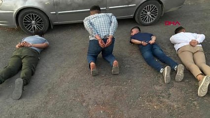 DİYARBAKIR'DA EYLEM HAZIRLIĞINDAKİ 4 TERÖRİST GÖZALTINA ALINDI