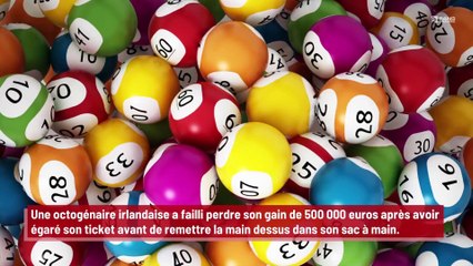 Une femme perd son ticket gagnant d’EuroMillions pendant une semaine !