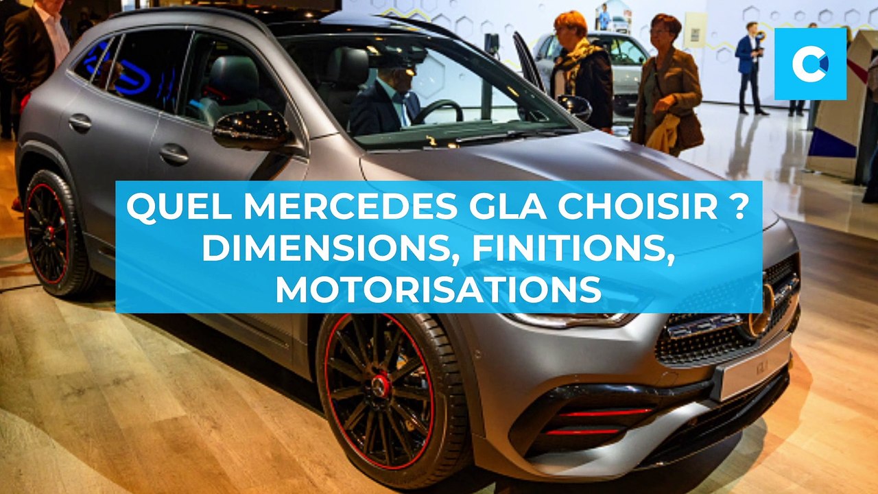 Mercedes GLA : lequel choisir ? Motorisation, finitions, dimensions, couleurs