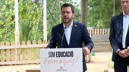 Aragonès da plantón a la ANC en la Diada