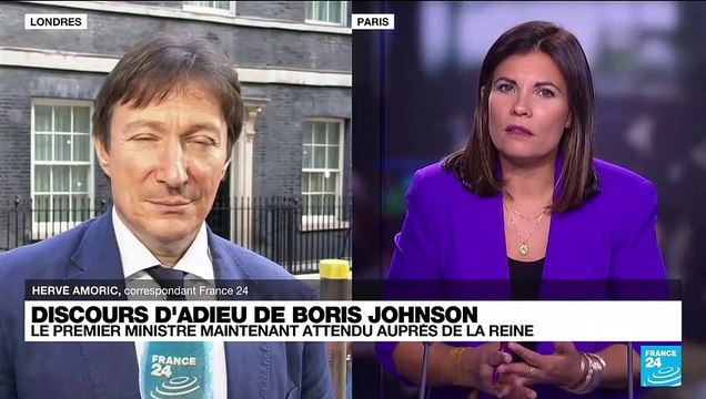 Boris Johnson quitte Downing Street : le Premier ministre sortant veut être dans l'Histoire