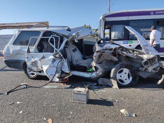 Babasının öldüğü kazadan habersiz göreve geldi, acı haberle yıkıldı