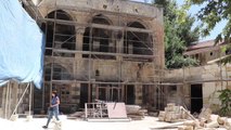 Gaziantep haberi! GAZİANTEP - Tarihi han, Gaziantep'teki gümüş ticaretinin merkezi haline gelecek