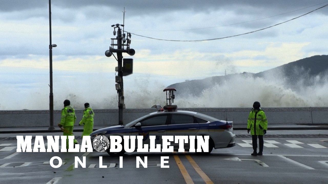 South Korea: Typhoon Hinnamnor causes damage in Busan