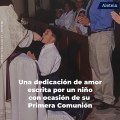 La oración que escribió un sacerdote para su Primera Comunión