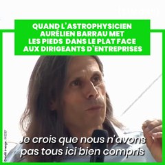 SIMONE - Aurélien Barrau : son discours face aux chefs d'entreprise du MEDEF