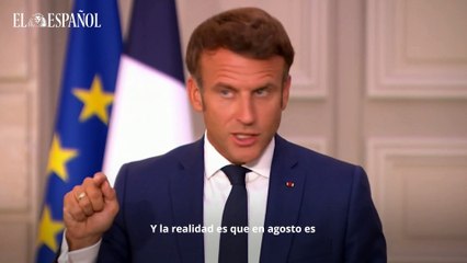 Macron rechaza la puesta en marcha del MidCat