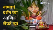 Ganeshotsav 2022 | पुण्यातील गणेश मंडळाचा पर्यावरण पूरक उपक्रम | Sakal Media