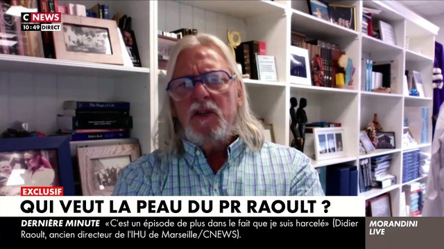 EXCLU - Revoir en intégralité l’interview du Professeur Didier Raoult dans Morandini Live qui réagit à la plainte sur l’IHU de Marseille - VIDEO